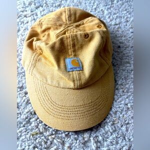 Baby Carhartt Mustard Yellow Baseball Cap